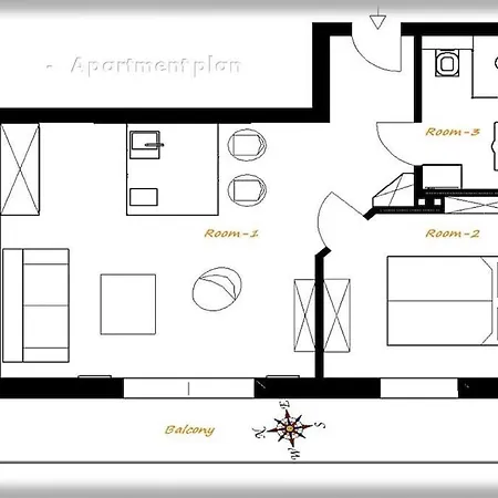 Appartement Fabi- Apartament Bielsko-Biała